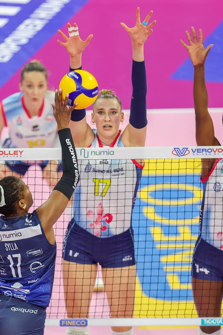 Scandicci and Novara back at home for match two of the semis