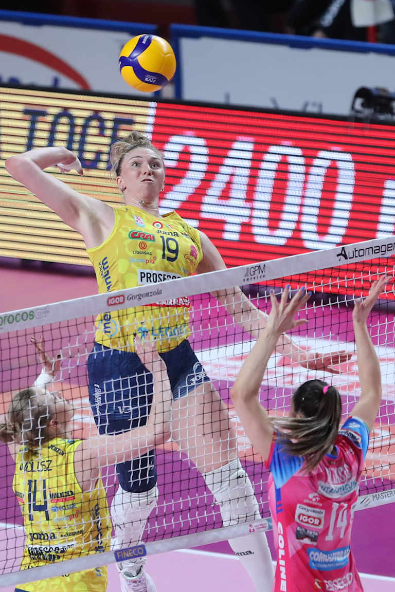 Conegliano advance to seventh-straight Scudetto Finals