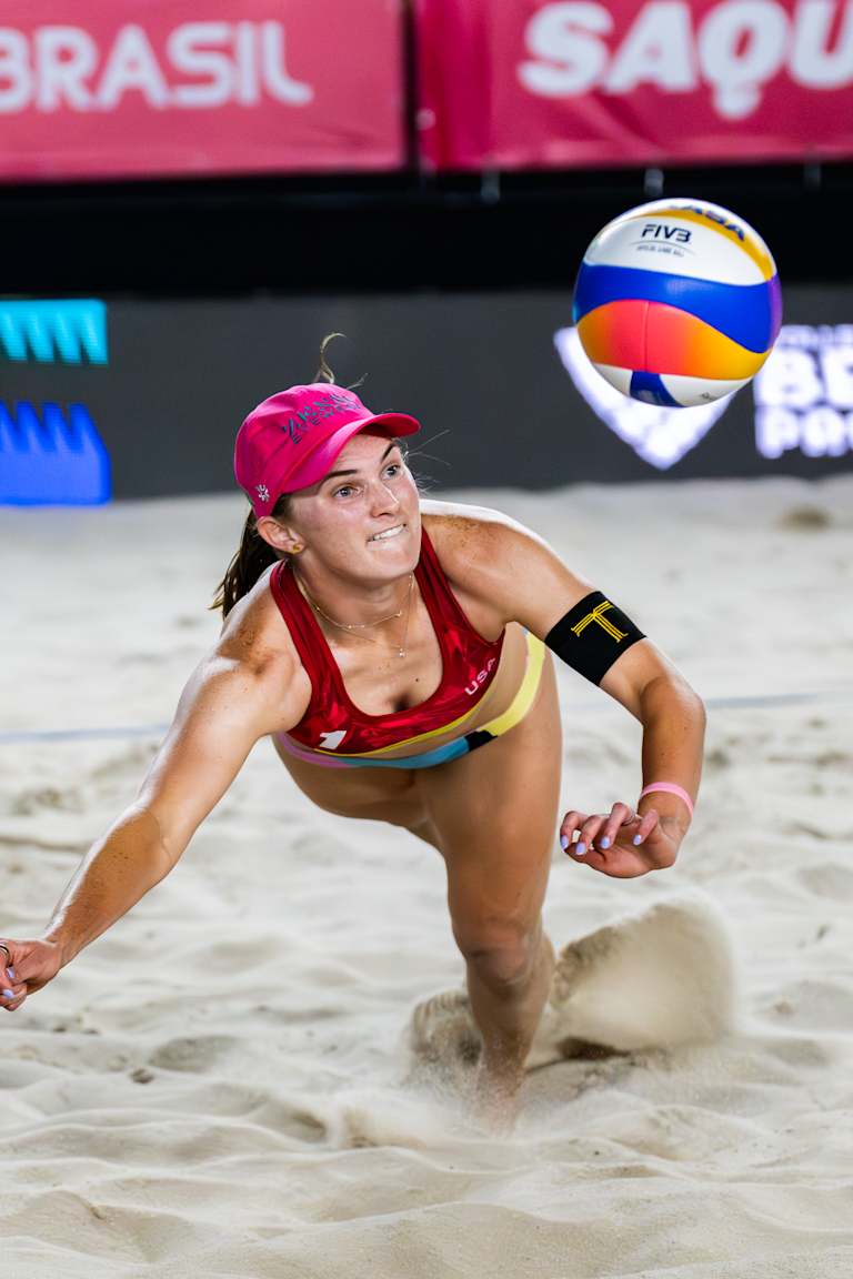 Nuss/Brasher and Thamela/Victoria meet for gold in Saquarema