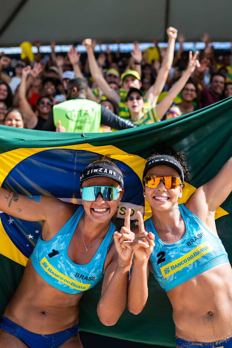 Thamela e Vic são campeãs do Elite de Saquarema