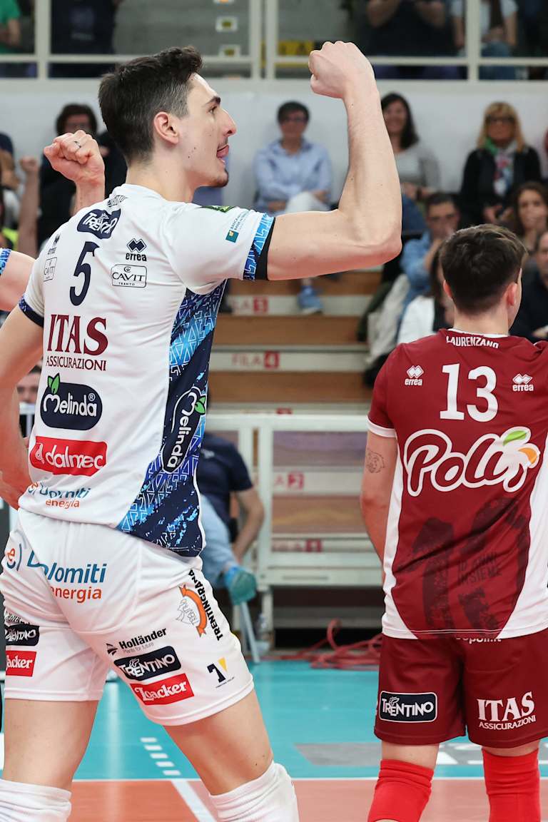 Michieletto fuels Trentino in perfect start to SuperLega final