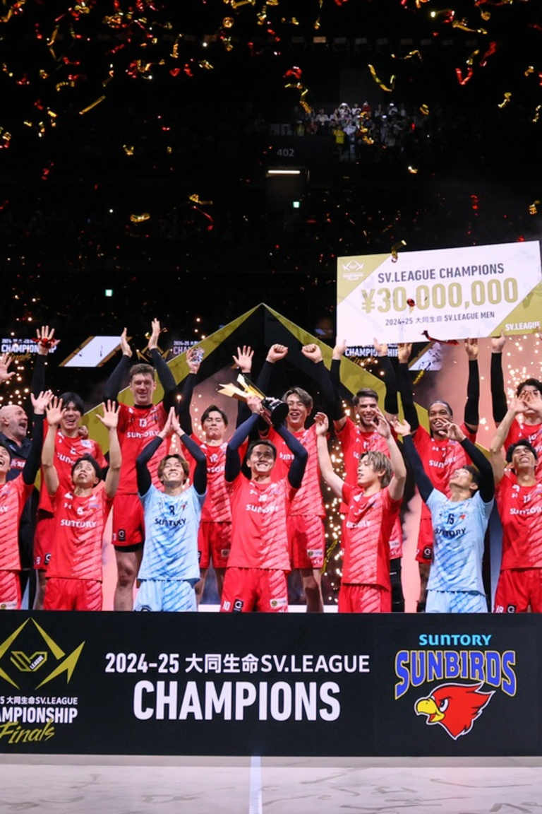 Suntory Sunbirds defend championship title in Japan