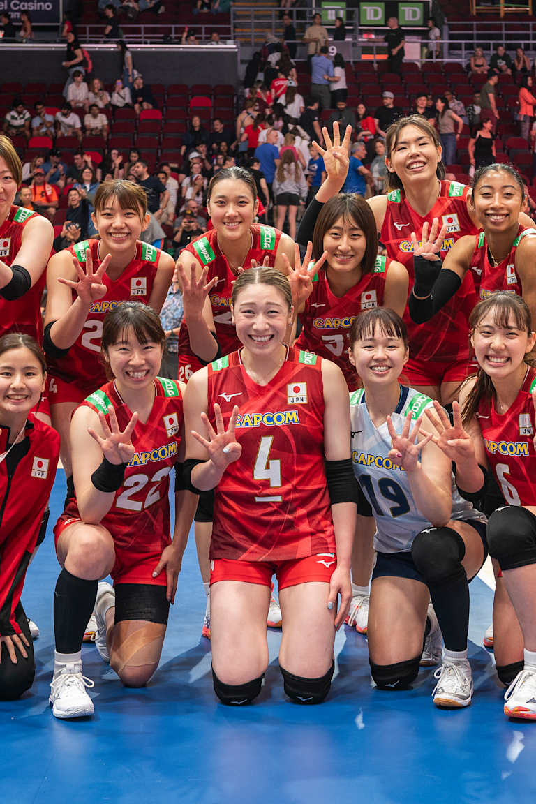 Flawless Japan at the top of the standings at the end of Week 1