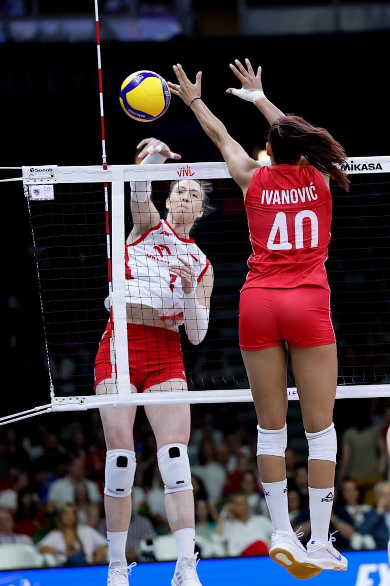 Nine blocks from Gryka in Poland’s win over Serbia!