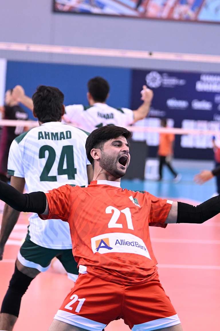 Pakistan dethrone Qatar to take on Bahrain for AVC Nations Cup gold