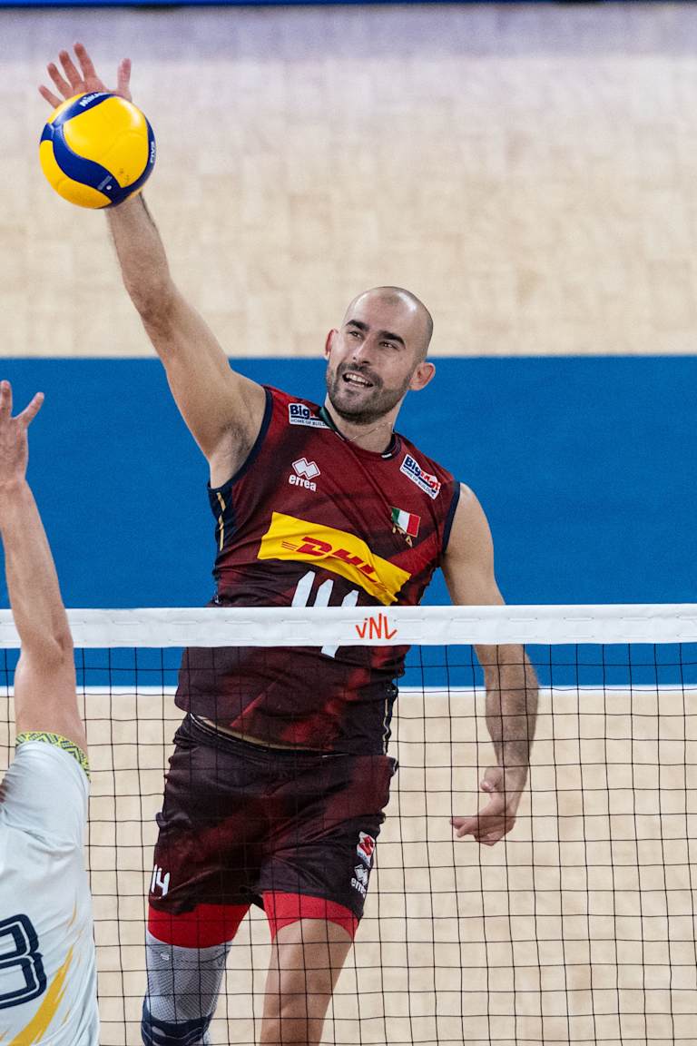Italy stop Ukraine and prevail in five-set battle in Ljubljana