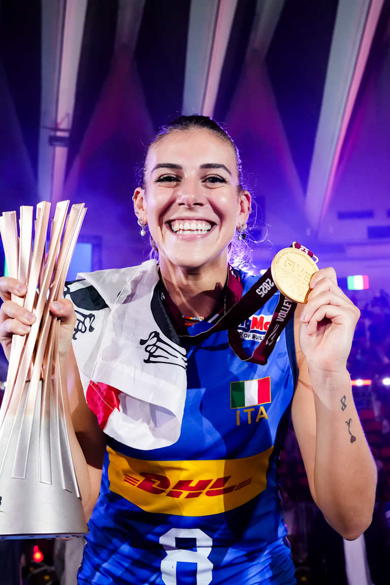 Orro recognized as the MVP in Italy’s second World Championship victory