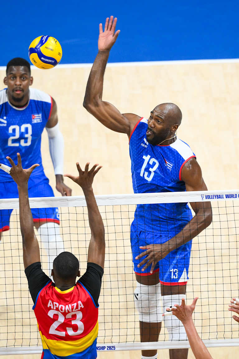 Cuba overpower Colombia to pick up first win and stay alive at Men's Volleyball World Championship