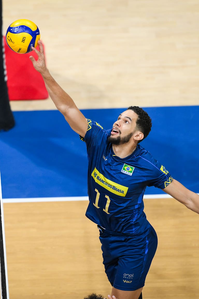 Brasil domina a Tchéquia e encaminha classificação às oitavas-de-final do Campeonato Mundial Masculino de Vôlei