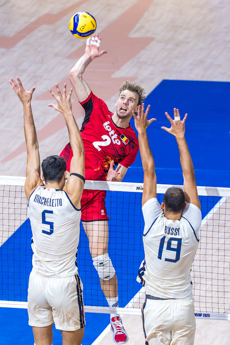 Belgium take down defending champions Italy and make it to Men's Volleyball World Championship Round of 16
