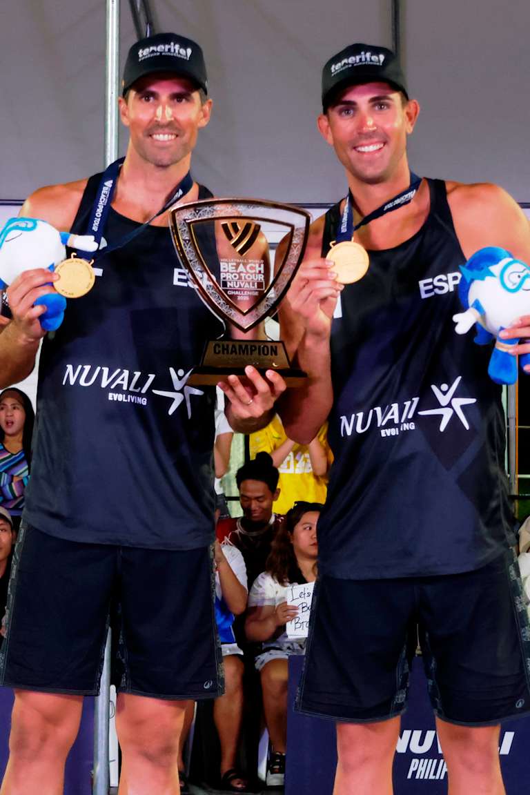Huerta & Gavira top Nuvali to earn first Beach Pro Tour medal together
