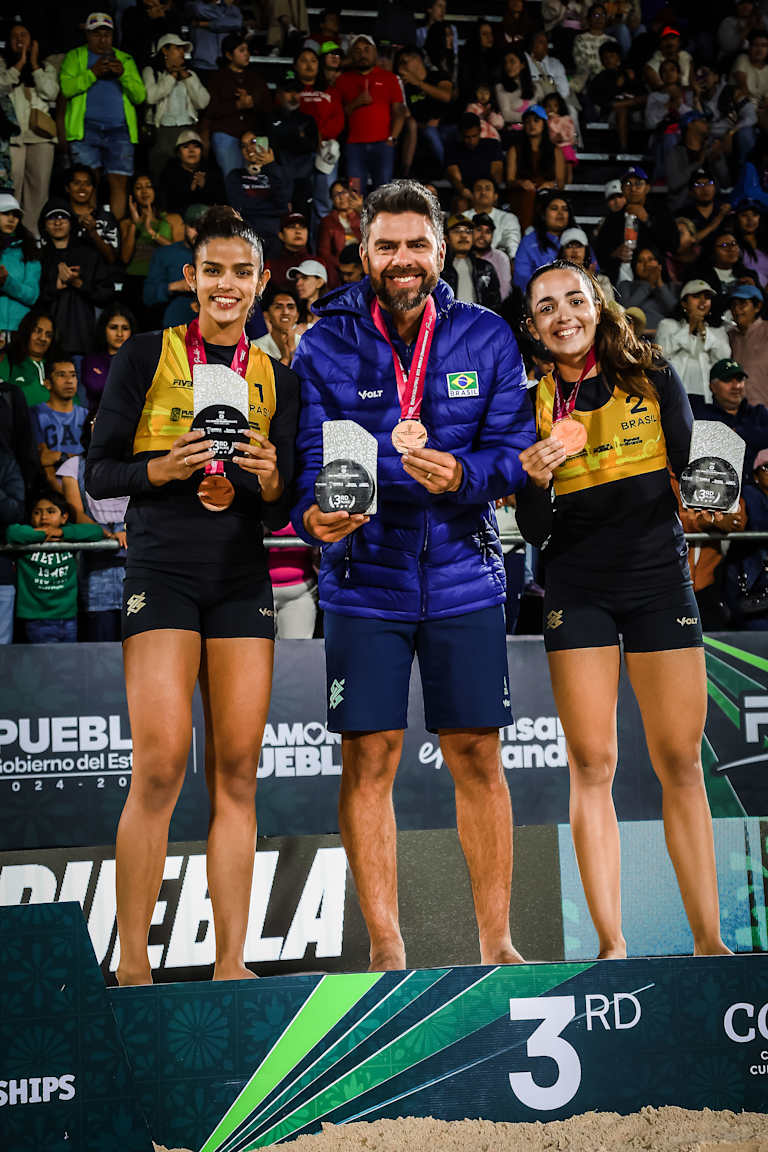 Marcela e Maria Clara conquistam o bronze no Mundial Sub-21