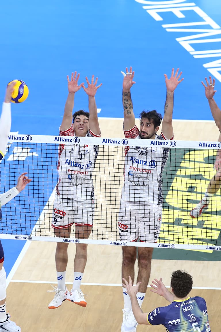Allianz back from two sets down against Modena in SuperLega season opener