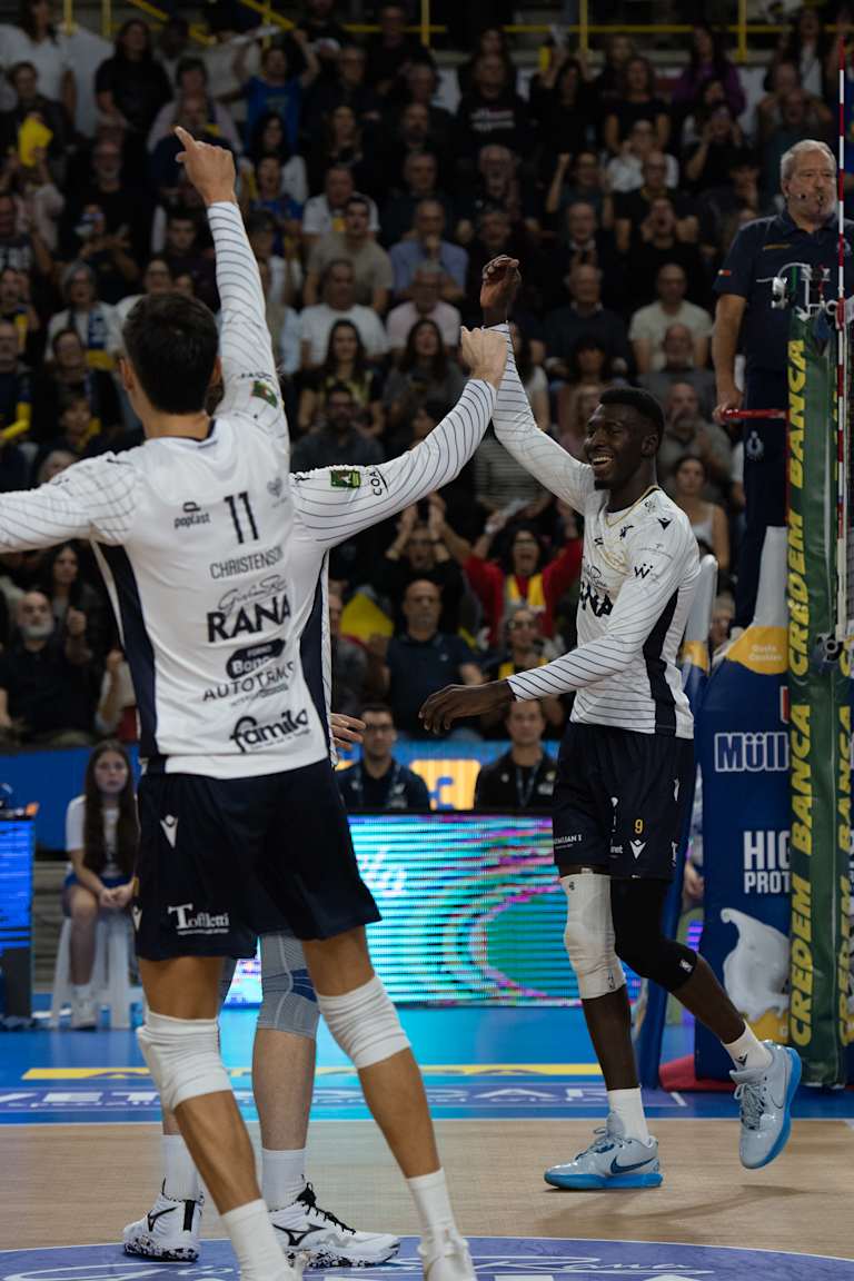 Keita fires eight aces in Verona’s SuperLega win over Trentino