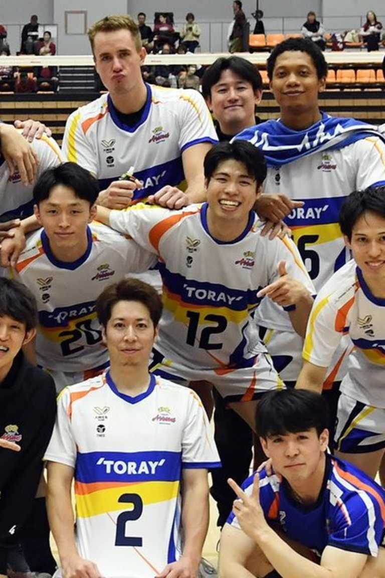 Toray Arrows upset Nagano to push up from SV.League bottom