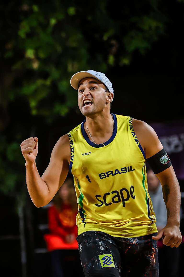 Saymon e George vencem campeões Olímpicos e passam de fase em Adelaide