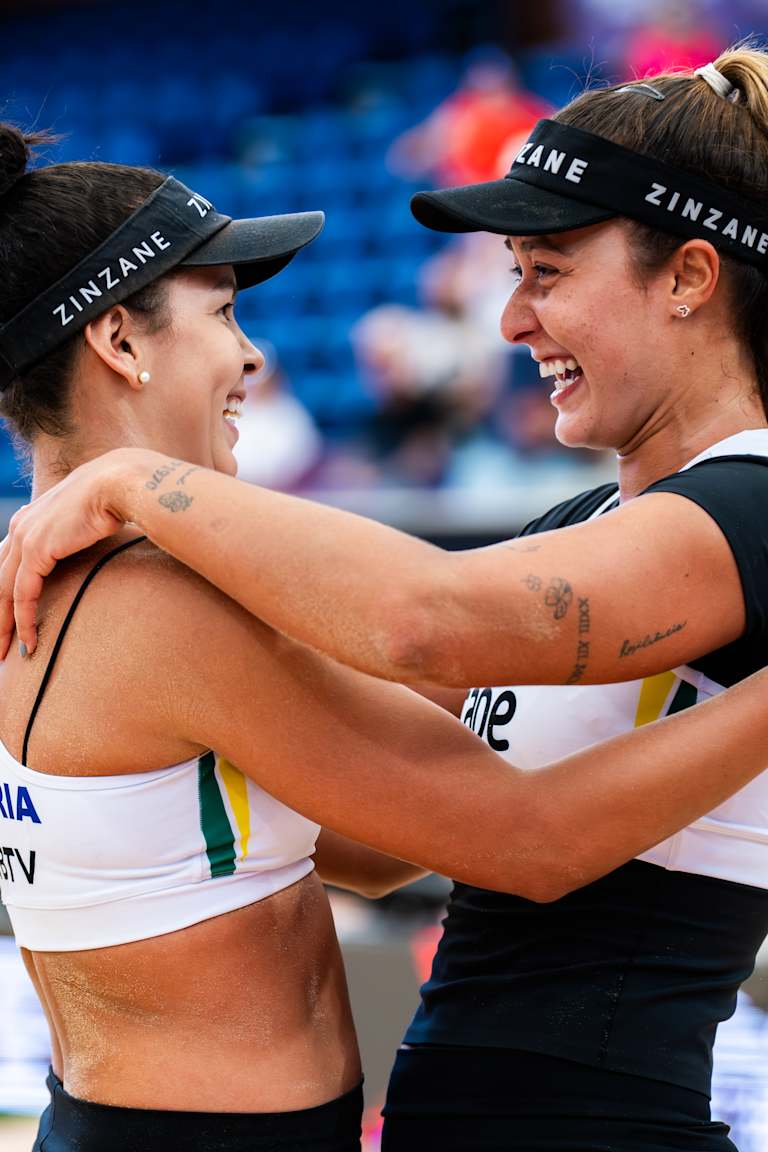 Thâmela/Victoria and Tina/Anastasija claim first semifinal spots in Adelaide
