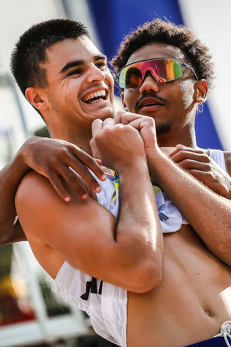 Chouikh and Gardoque win France's second Elite gold in Itapema