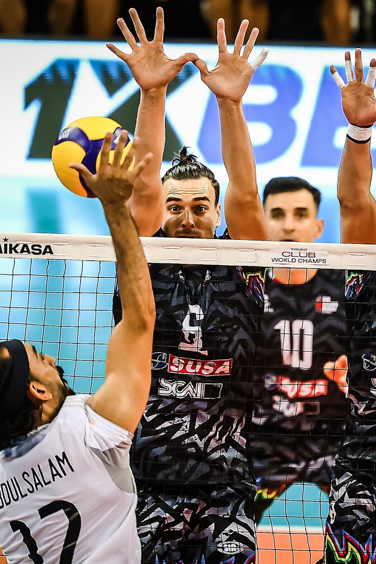 Italian giants Perugia sweep rookies Swehly in Club Worlds debut