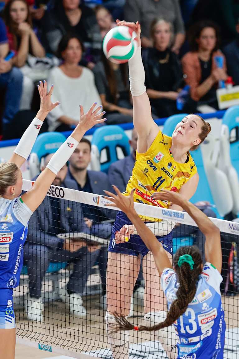 Conegliano and Novara end the fifth leg of the second round on Sunday