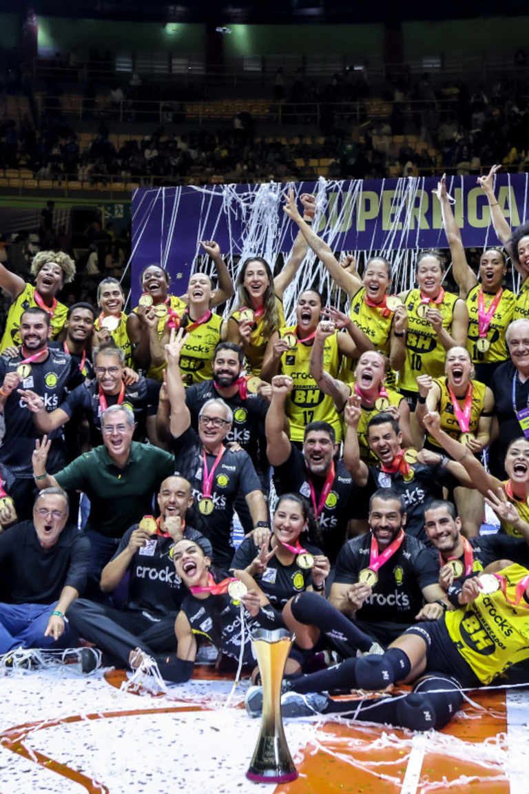 Praia sweep Minas and secure third Superliga title