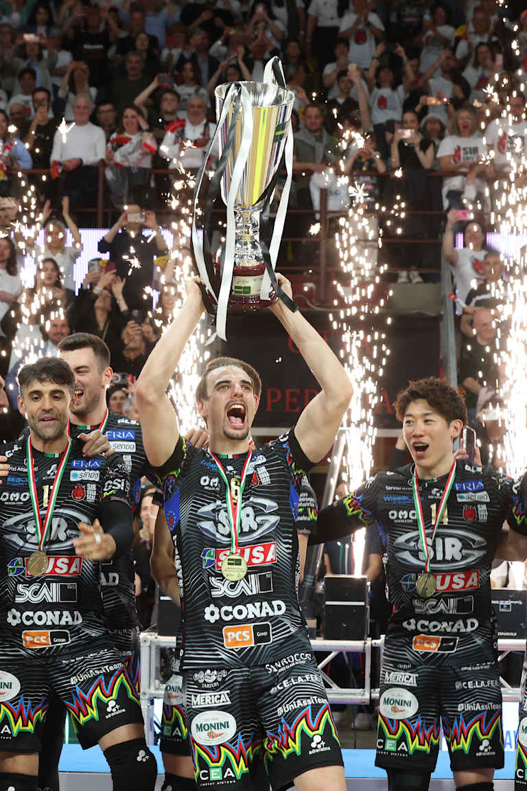 Perugia conquista a Liga Italiana pela terceira vez