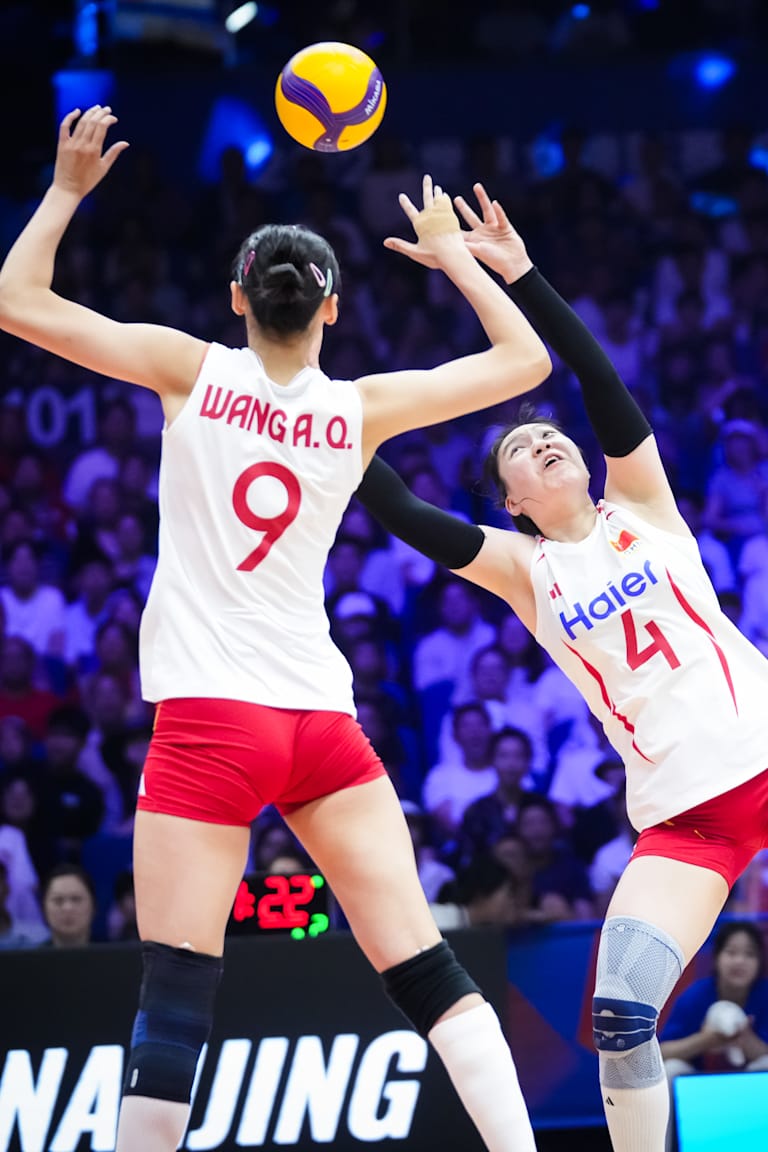 China bounce back and prevail in five-set Asian clash