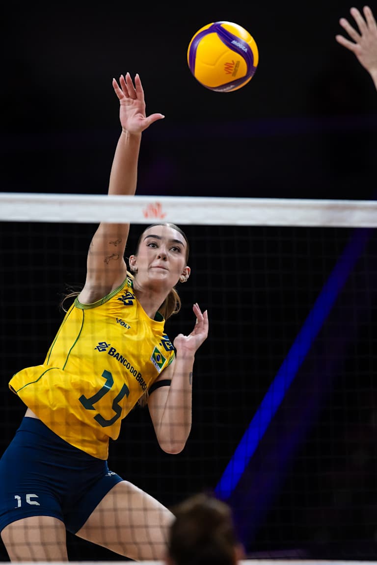 Brasil cai diante da Alemanha e deixa a liderança da VNL