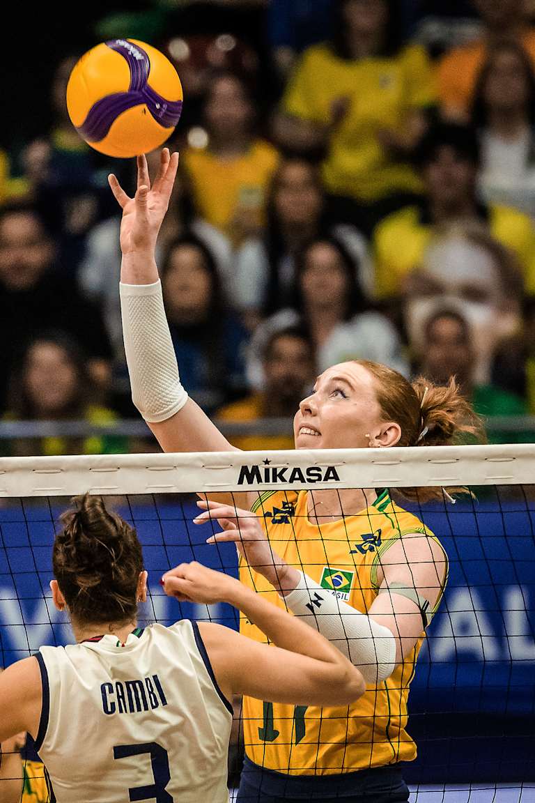 Brasil enfrenta a Itália para chegar à final da VNL