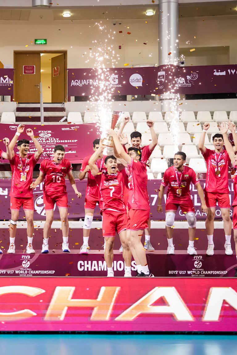 Iran hold off France in four sets to clinch Boys’ U17 world title