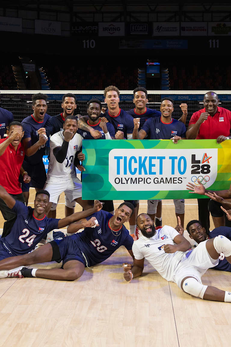 Cuba return to the Olympics after triumphing at the NORCECA Qualifier
