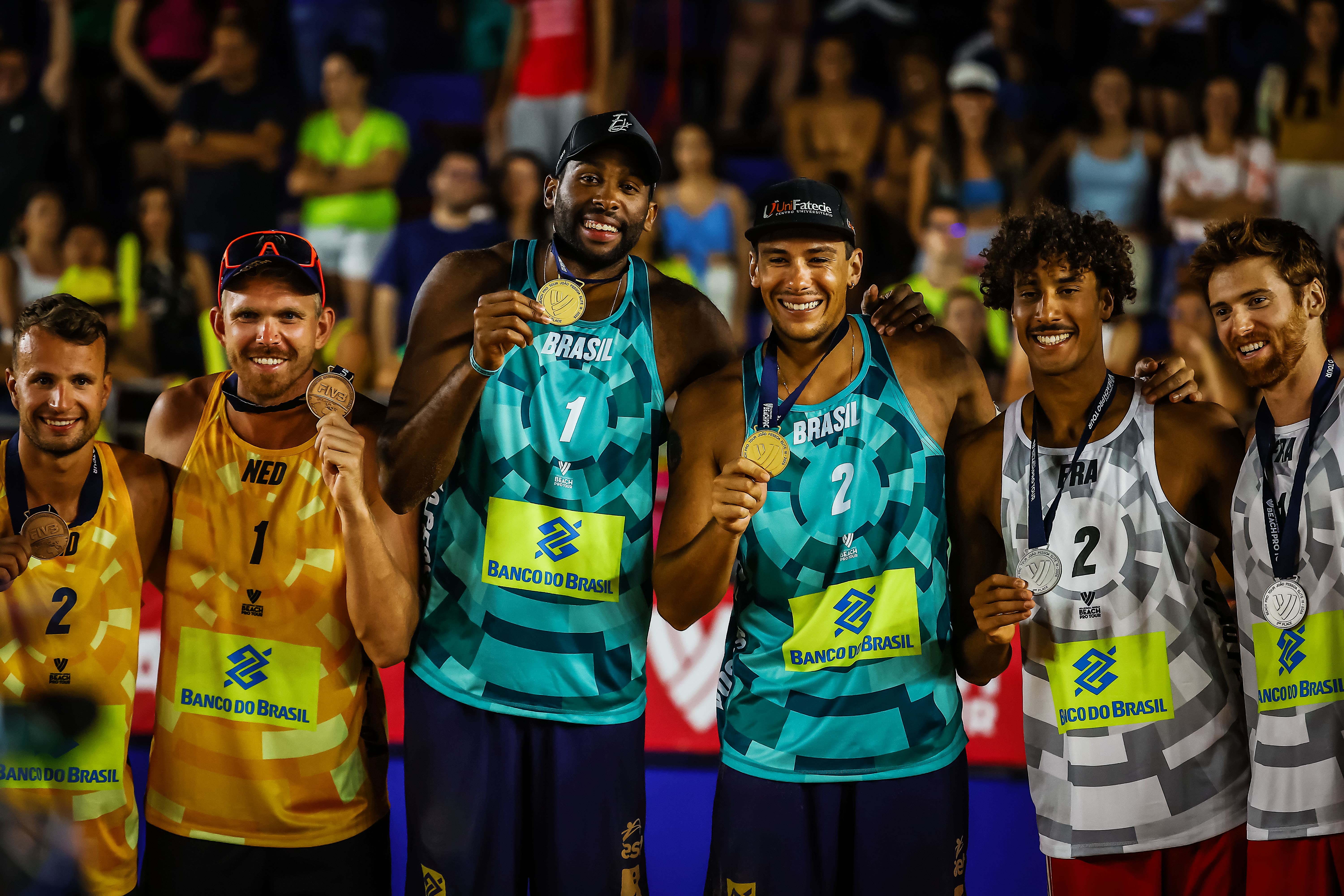 Evandro e Arthur Lanci levam o ouro na etapa Elite de João Pessoa