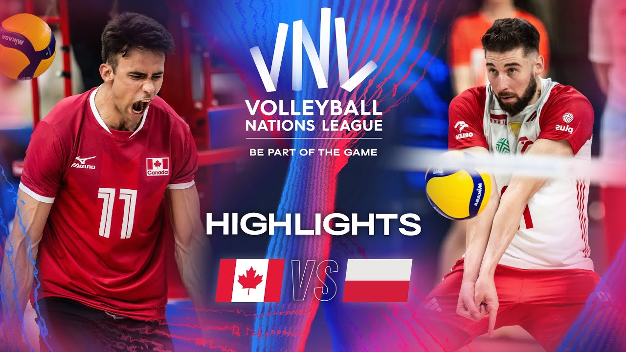 CAN vs. POL - Highlights | Week 1 | Men's VNL 2024