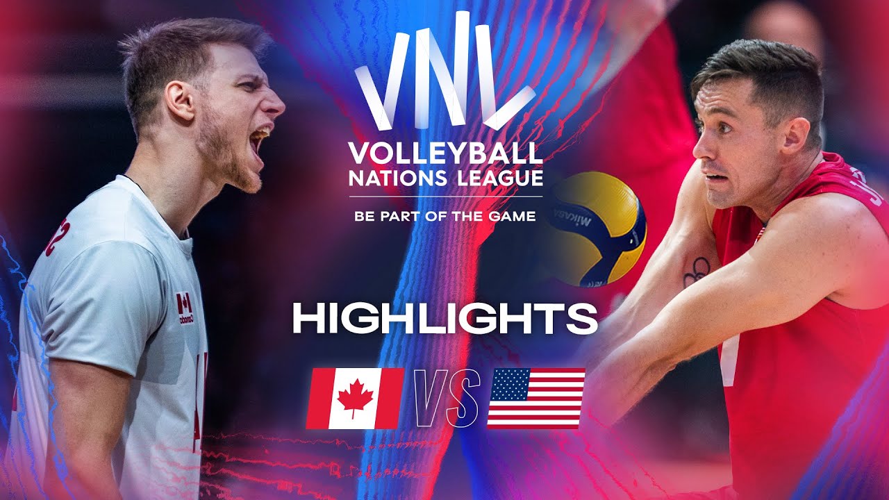 Can Vs Usa Highlights Week 2 Men S Vnl 2024 Can Vs Usa Highlights Week 2 Men S Vnl 2024