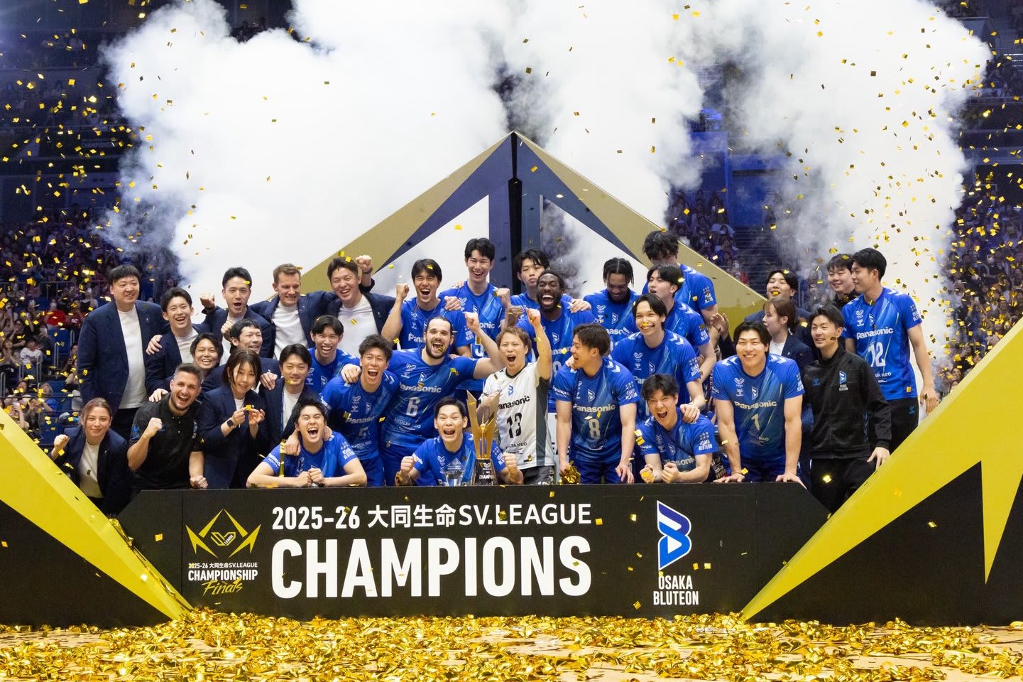 Osaka Bluteon turn final series against Suntory Sunbirds Osaka