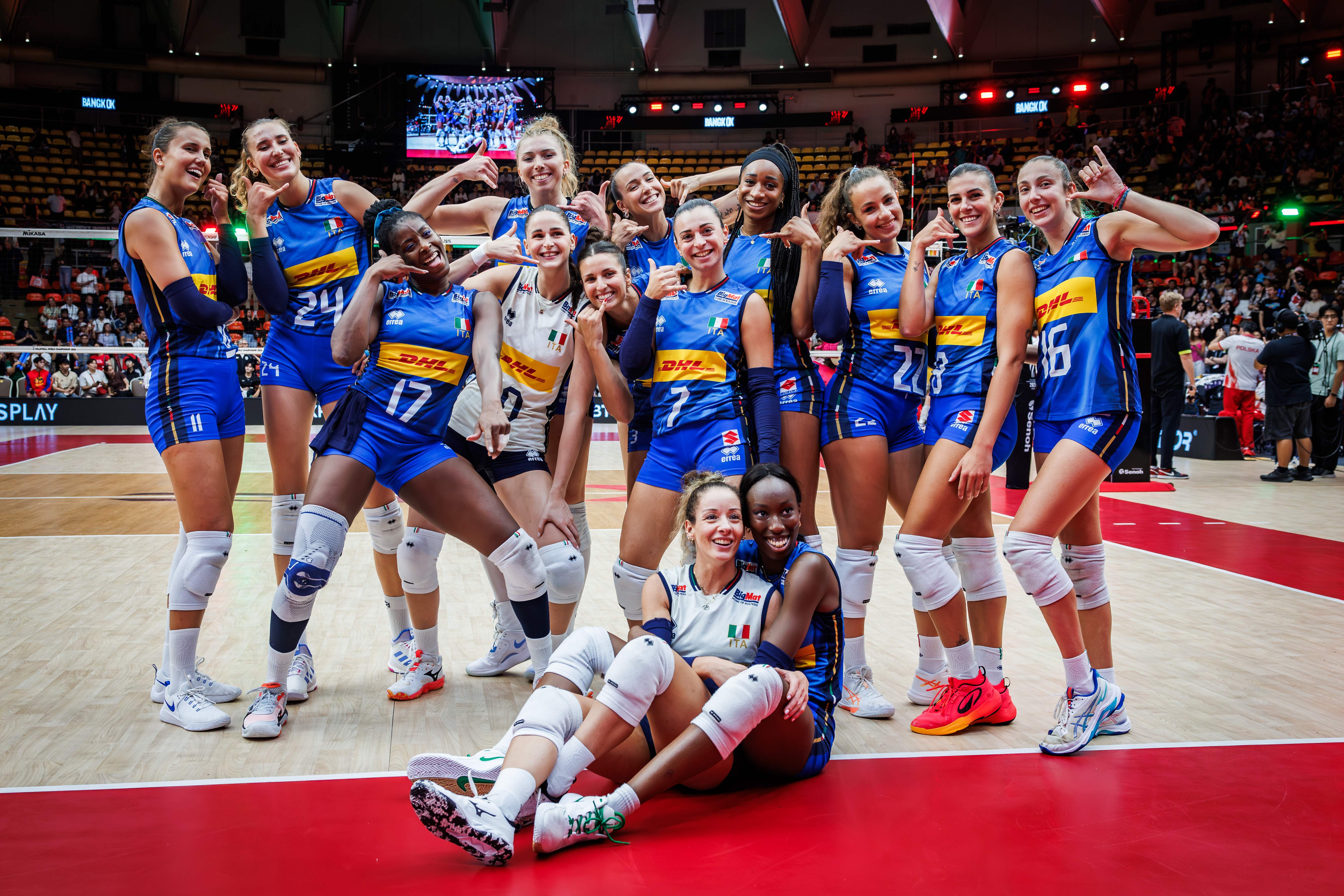 dove vedere la partita di pallavolo femminile oggi