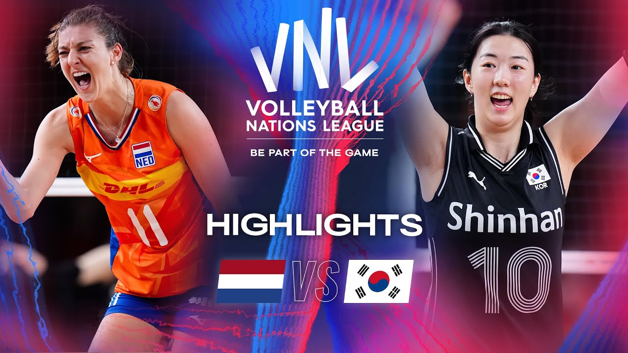 Ned Vs Kor Highlights Week Women S Vnl