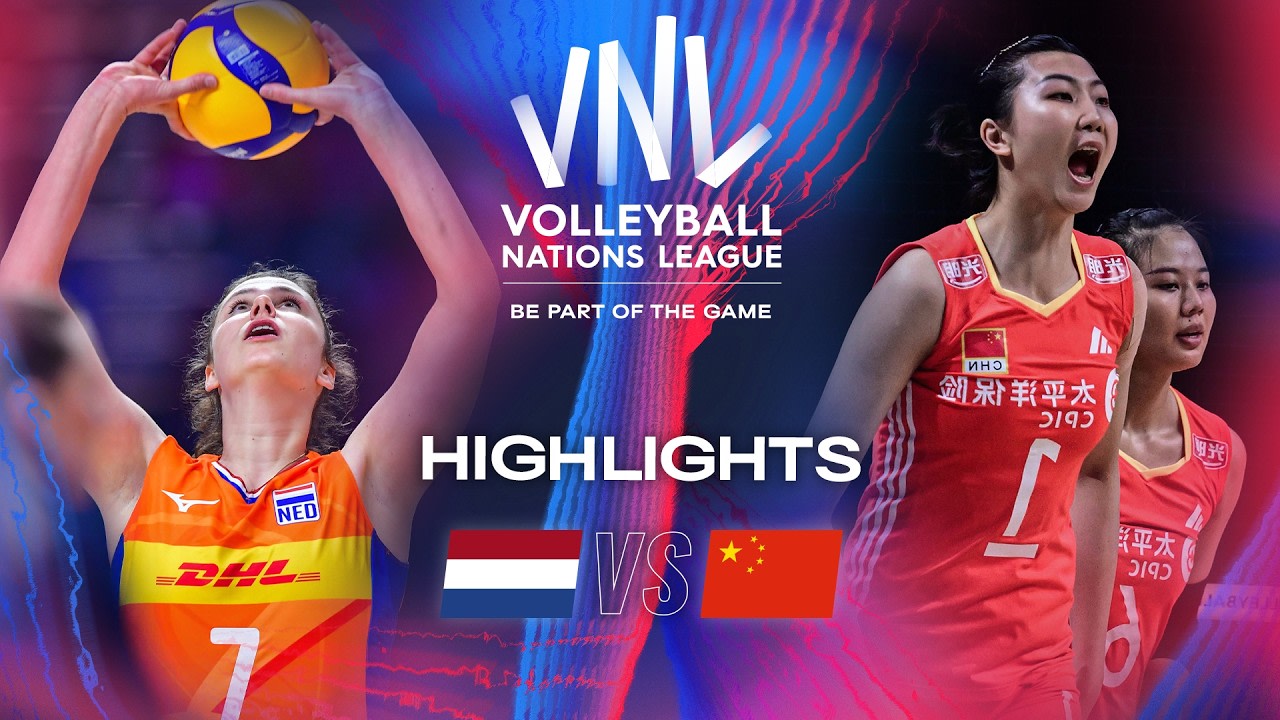 Ned Vs Chn Highlights Week Women S Vnl