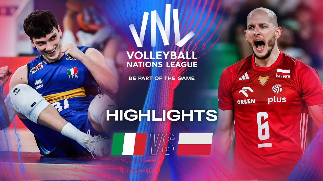 ITA vs. POL - Highlights | Week 3 | Men's VNL 2024