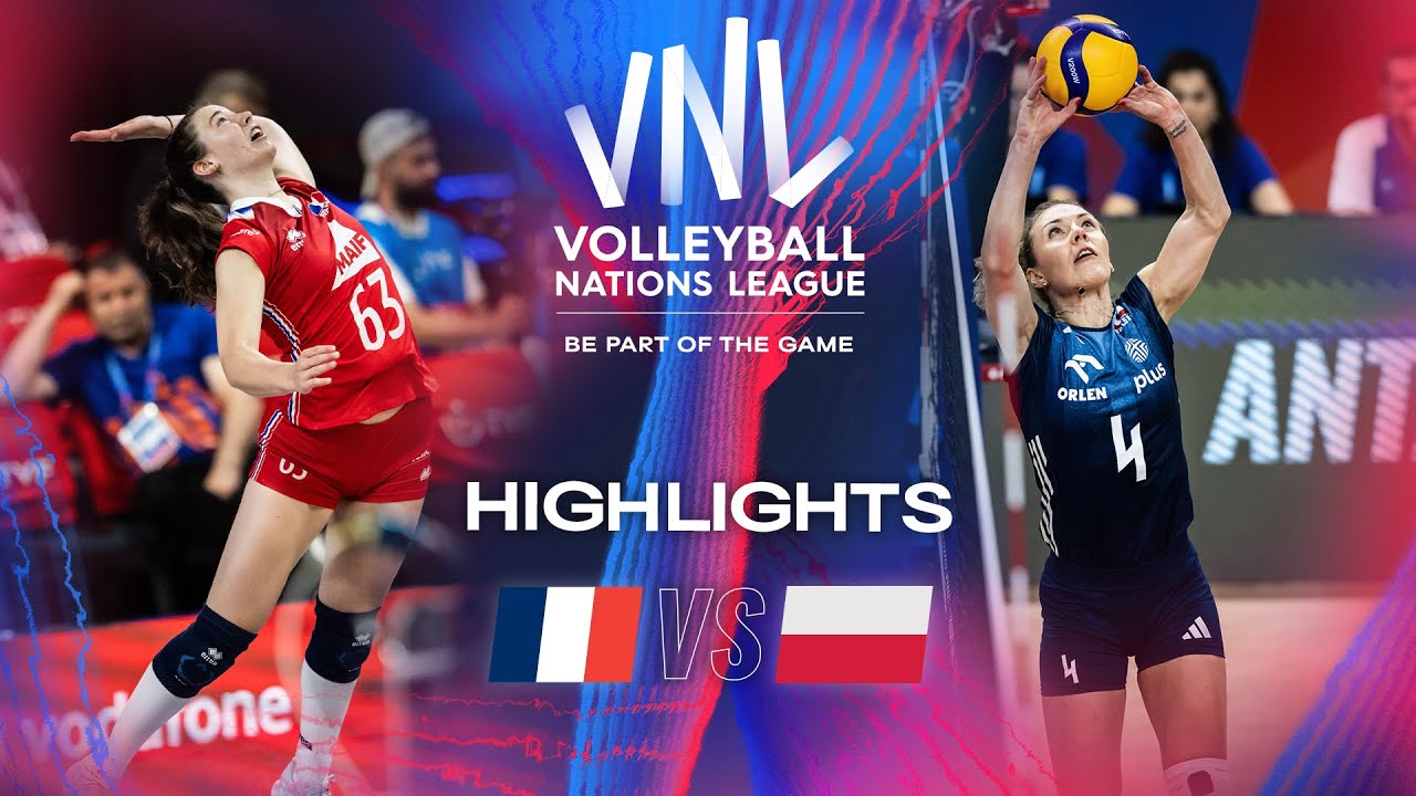 Fra Vs Pol Highlights Week Women S Vnl