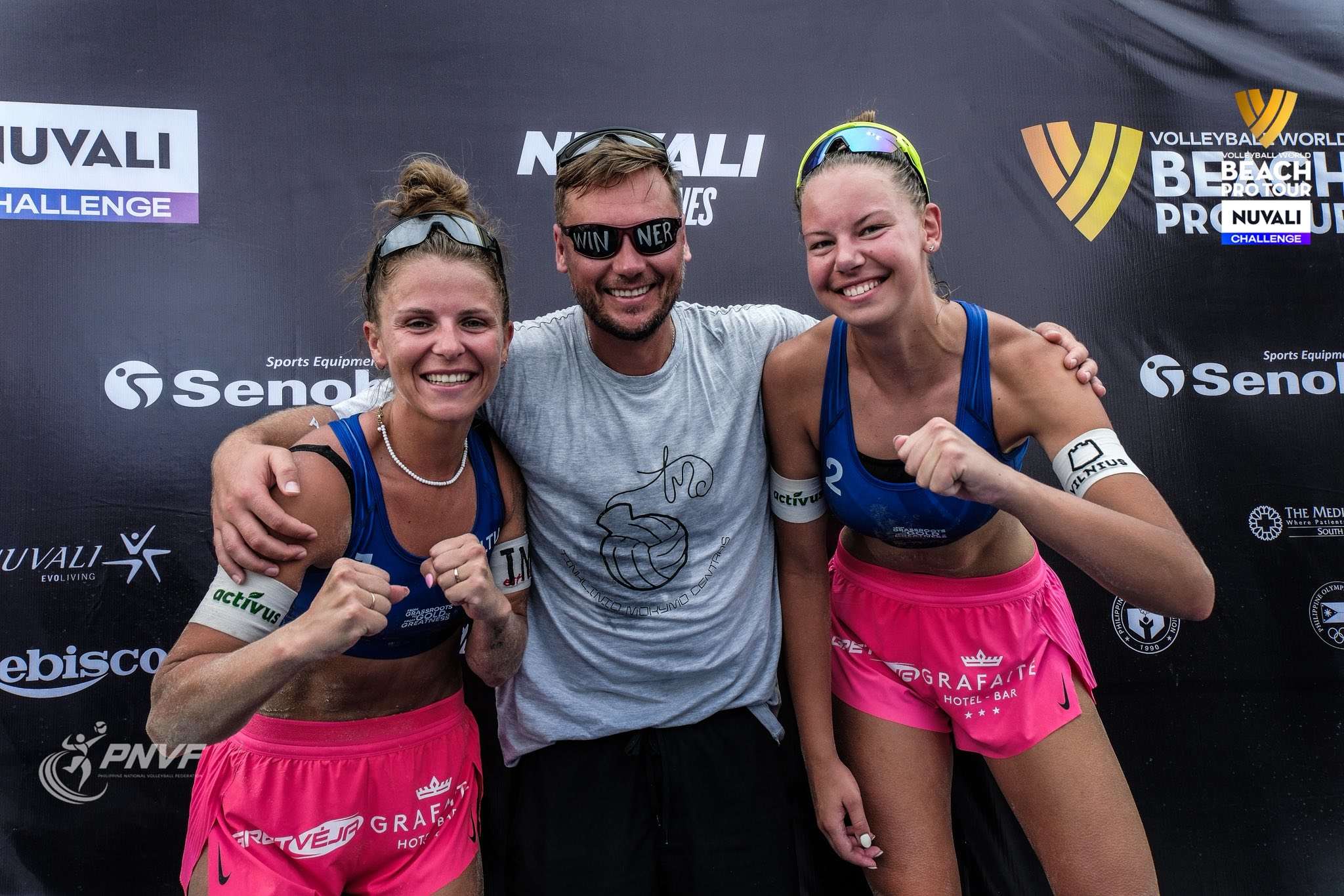Lithuania’s Paulikiene & Raupelyte celebrate first Beach Pro Tour gold at Nuvali Challenge