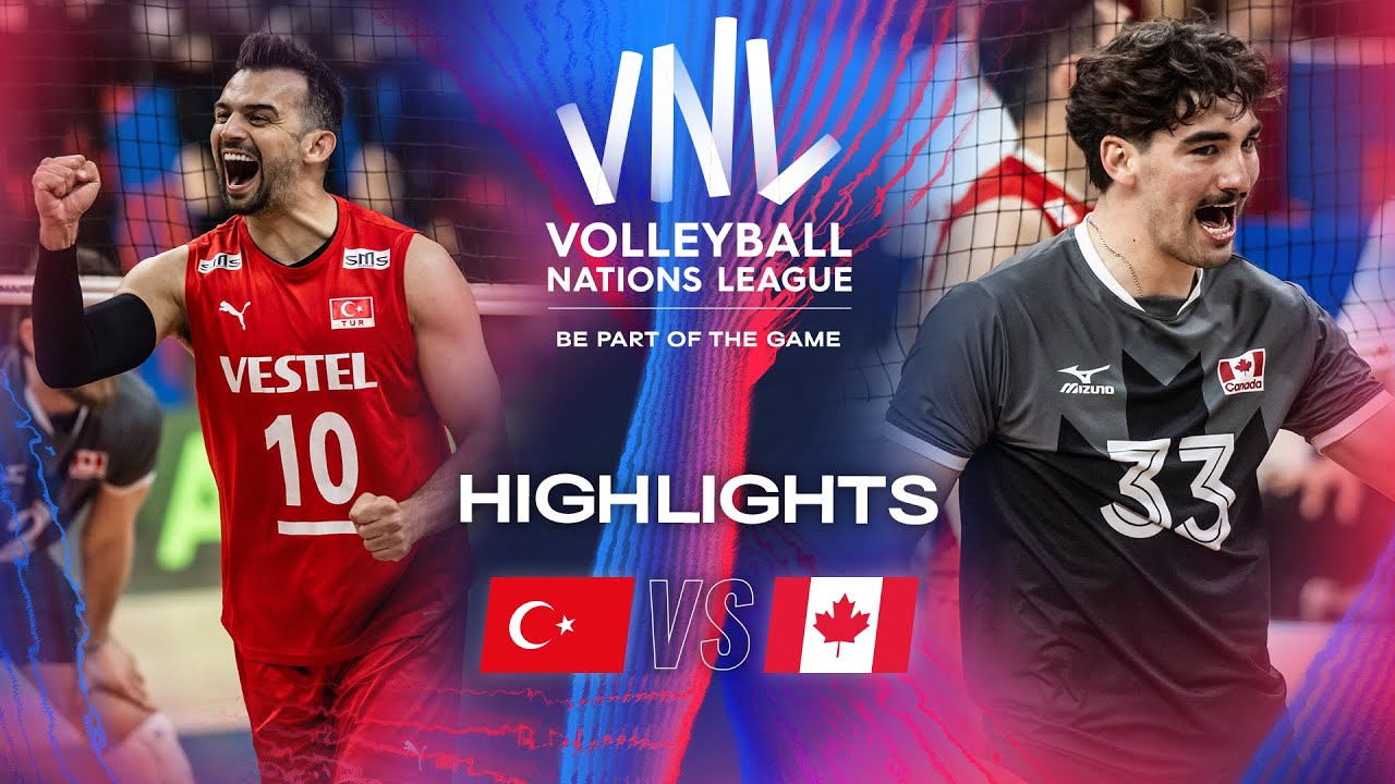 TUR vs. CAN Highlights Week 1 Men's VNL 2024