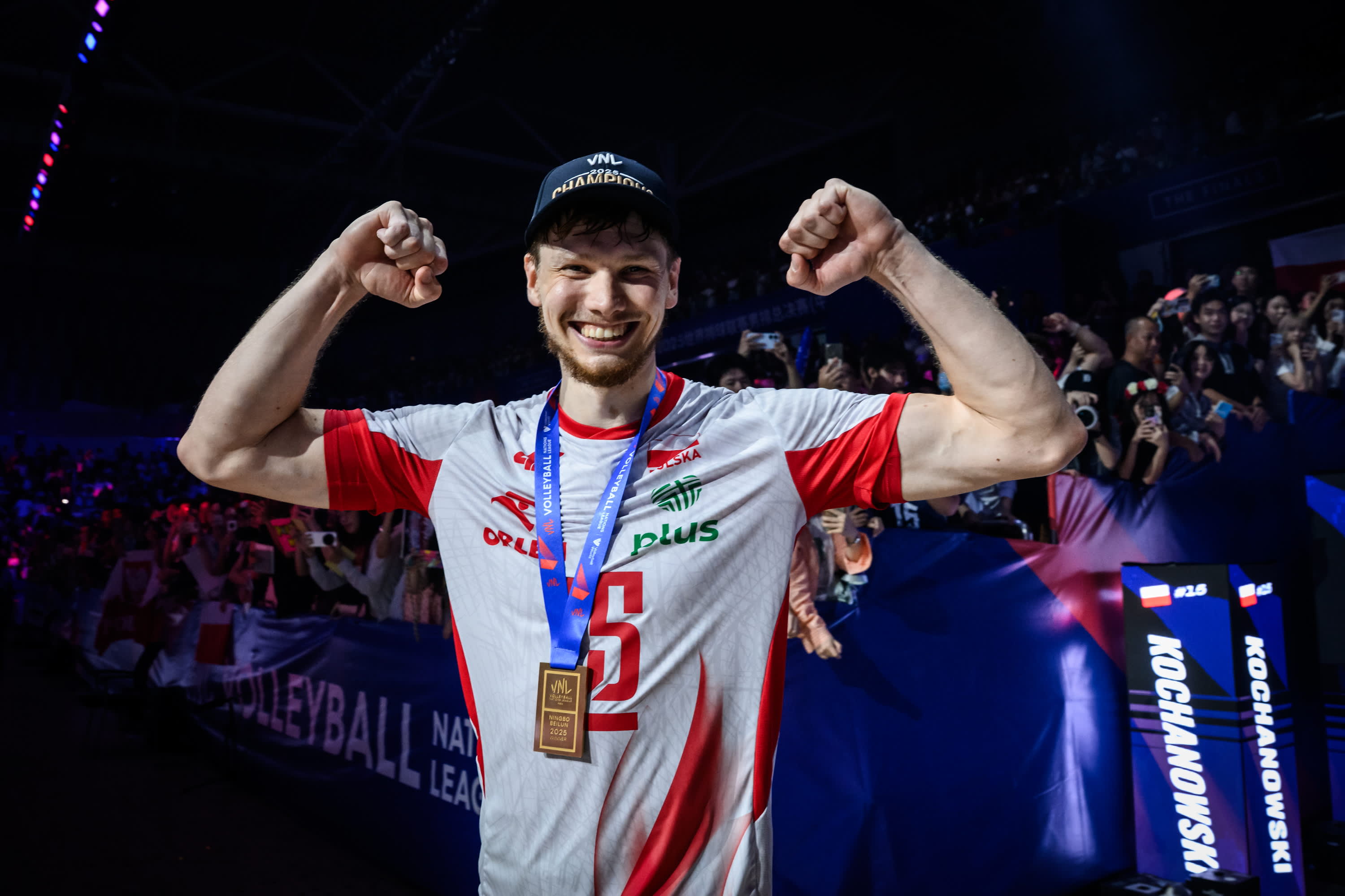 jakub kochanowskiは、VNL 2025のほとんどの価値のあるプレーヤーとして尊敬しています