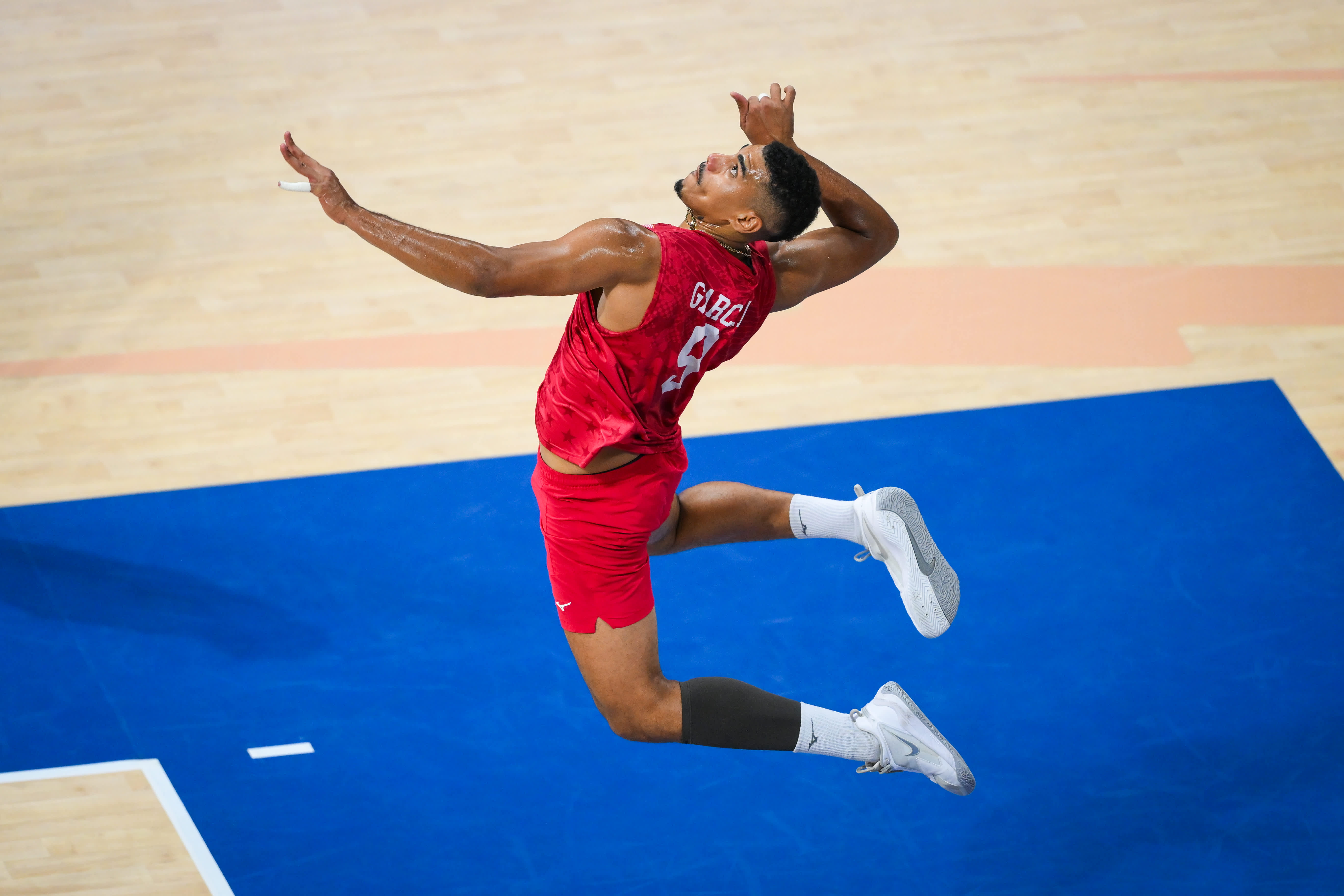 ガルシアは、米国がスロベニアを破ってFIVBバレーボールメンズワールドチャンピオンシップフィリピンの準々決勝に進むと、7つのエースを発射します2025
