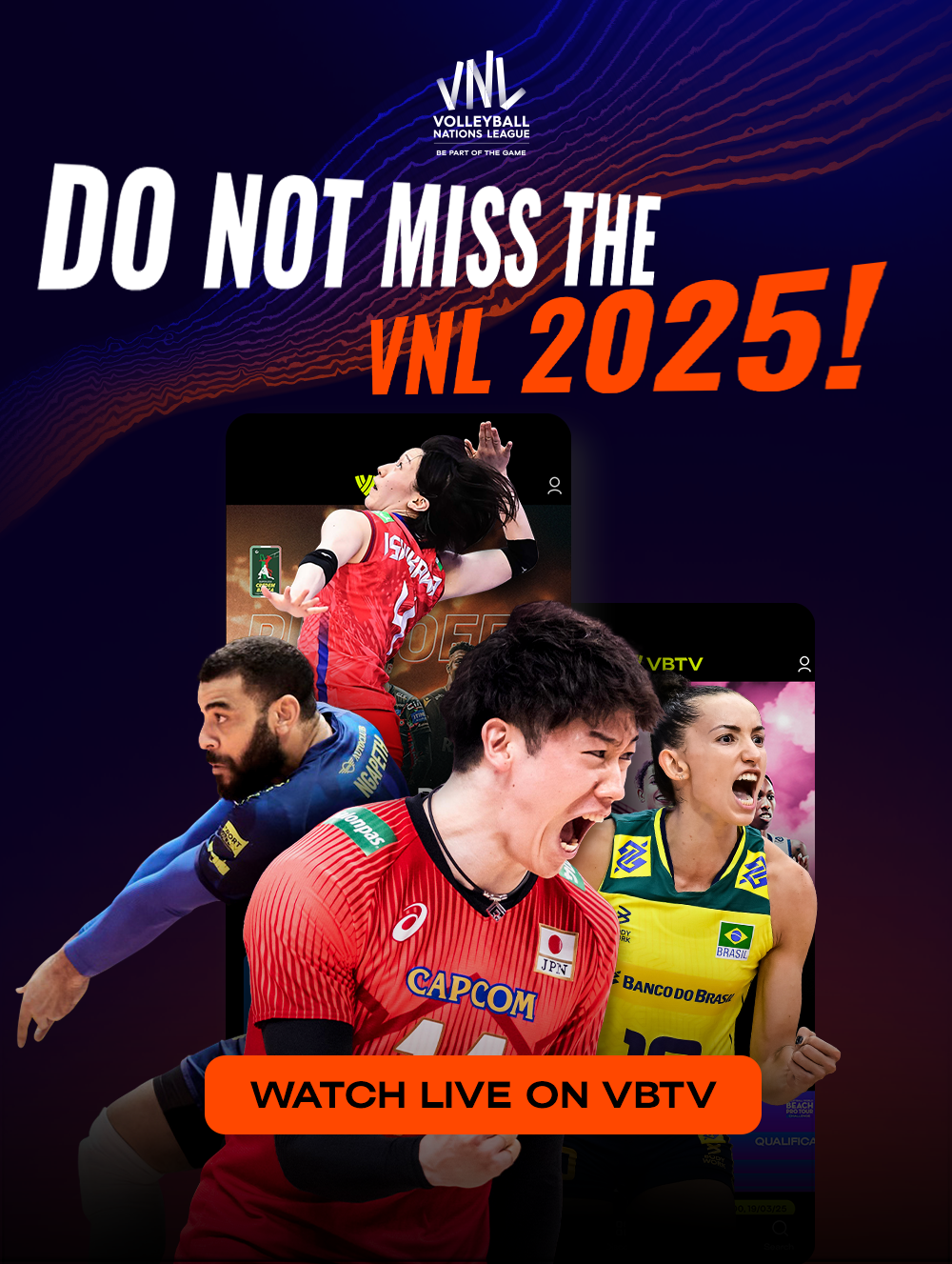 image: VBTV Banner Website - VNL  2025