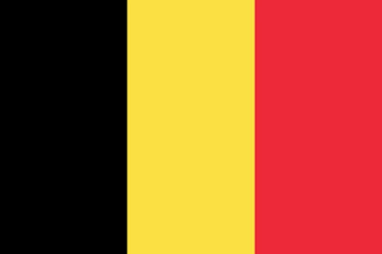 image: Volleyball team Belgium flag