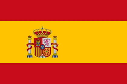 image: Bandeira da equipe de vôlei Spain