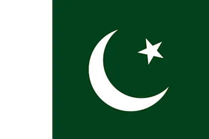 image: Bandeira da equipe de vôlei Pakistan