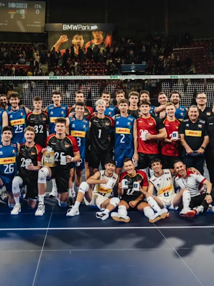 image: Italy beat Germany in five-set thriller in Munich