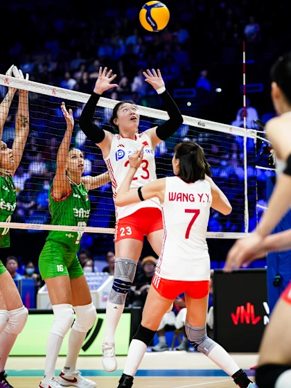 image: China survives Bulgarian match point in five-set thriller